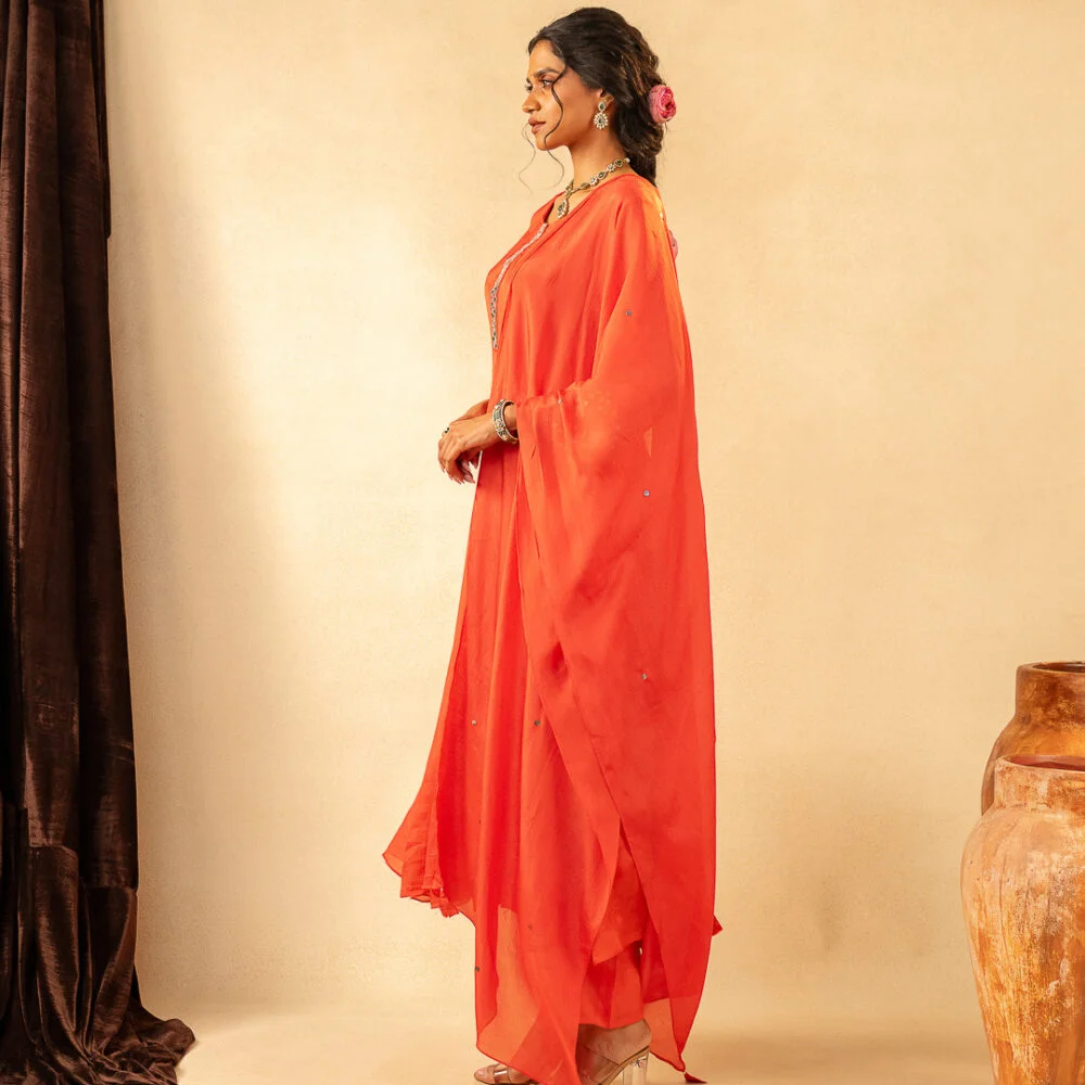 Anaya Mirror Work Kurta Set