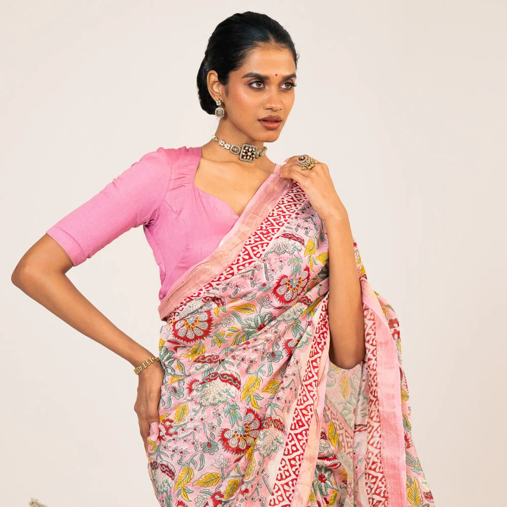 Padmini Lotus Garden Saree