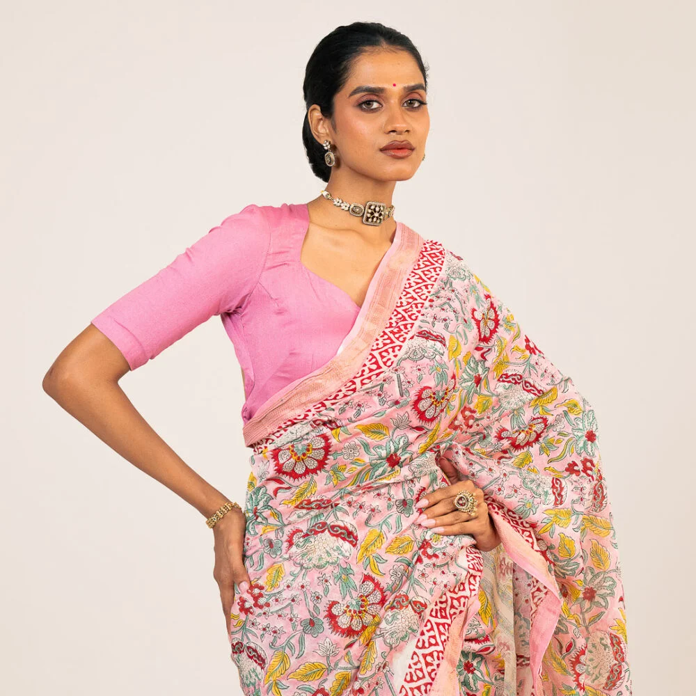 Padmini Lotus Garden Saree
