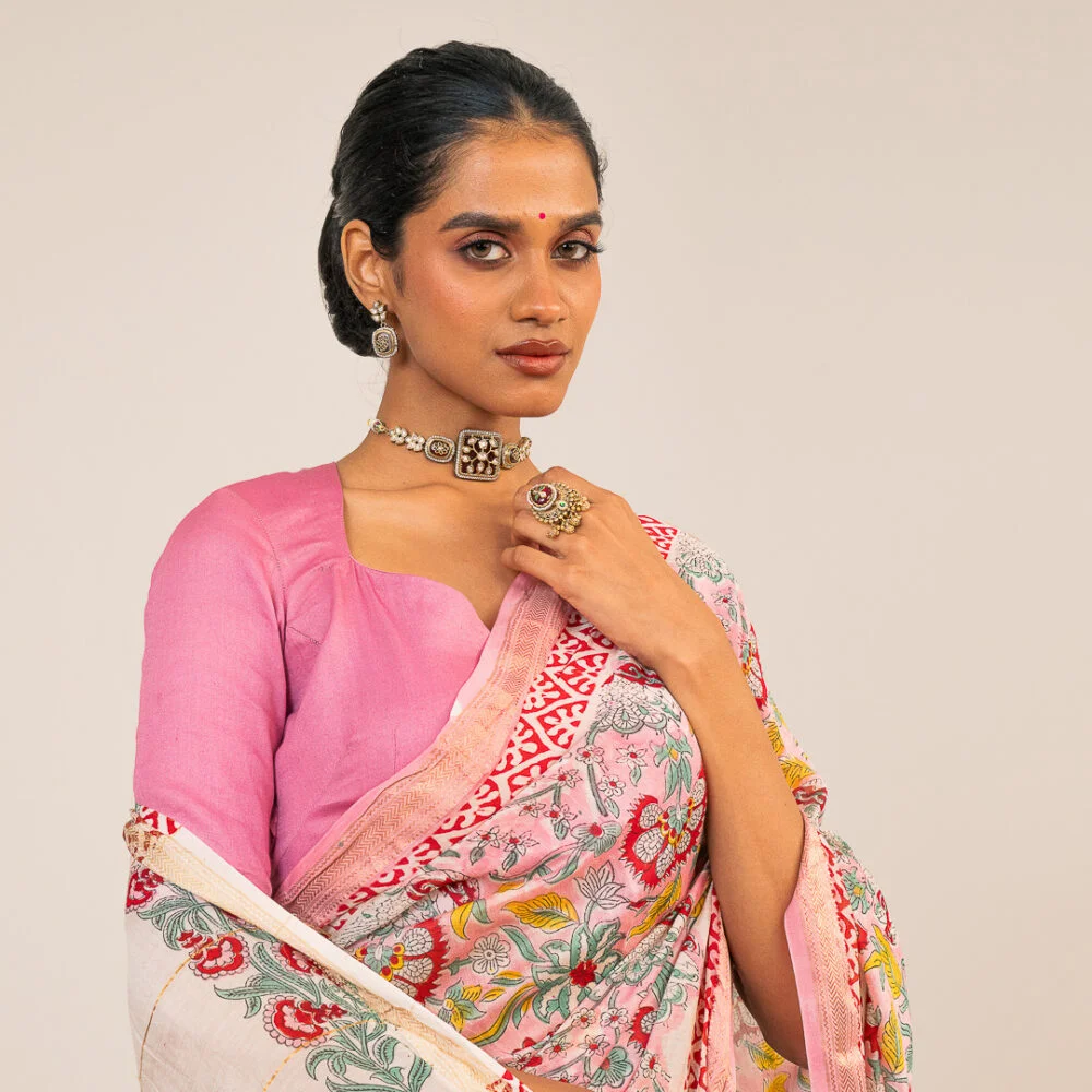 Padmini Lotus Garden Saree