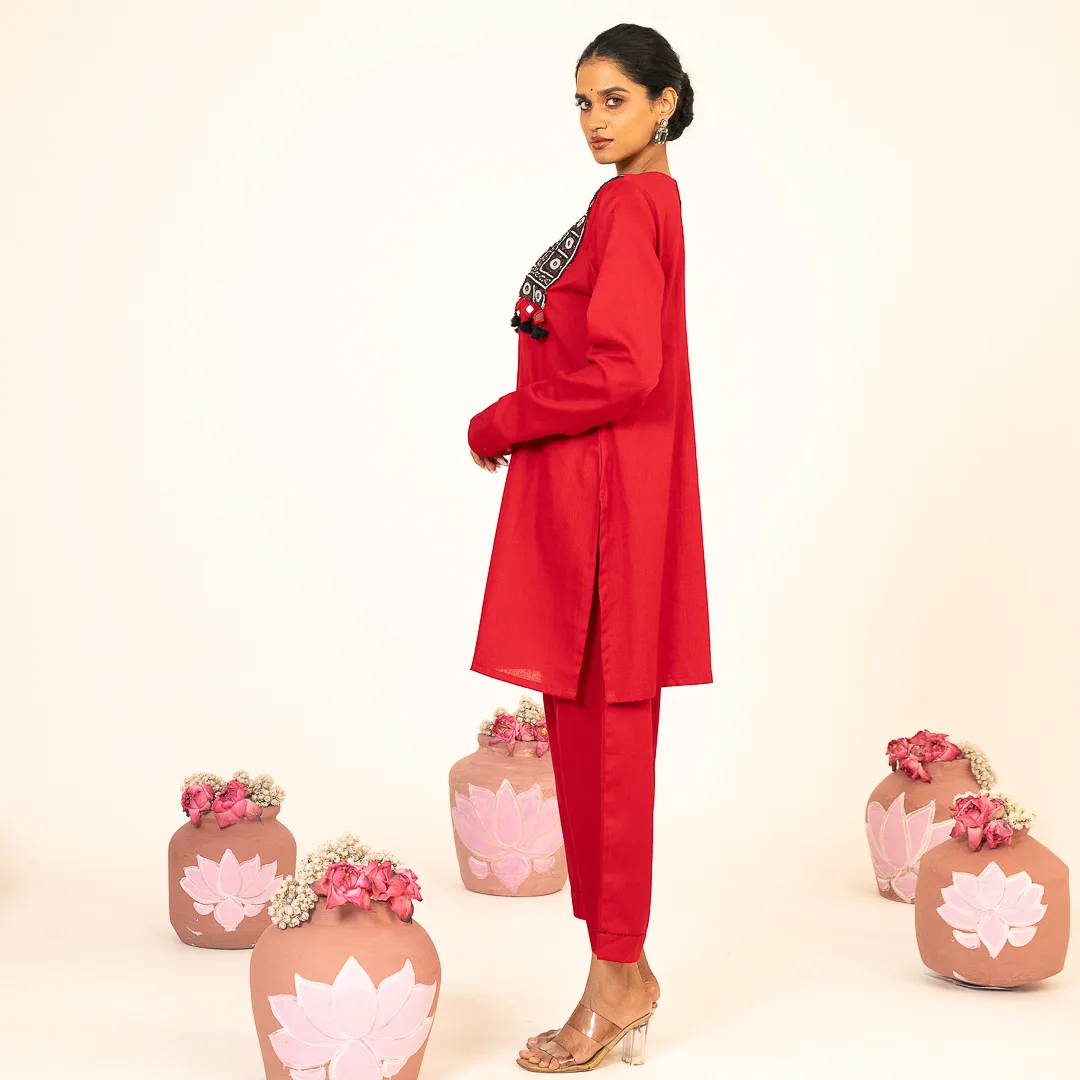 Ruby Embroidered Co-ord