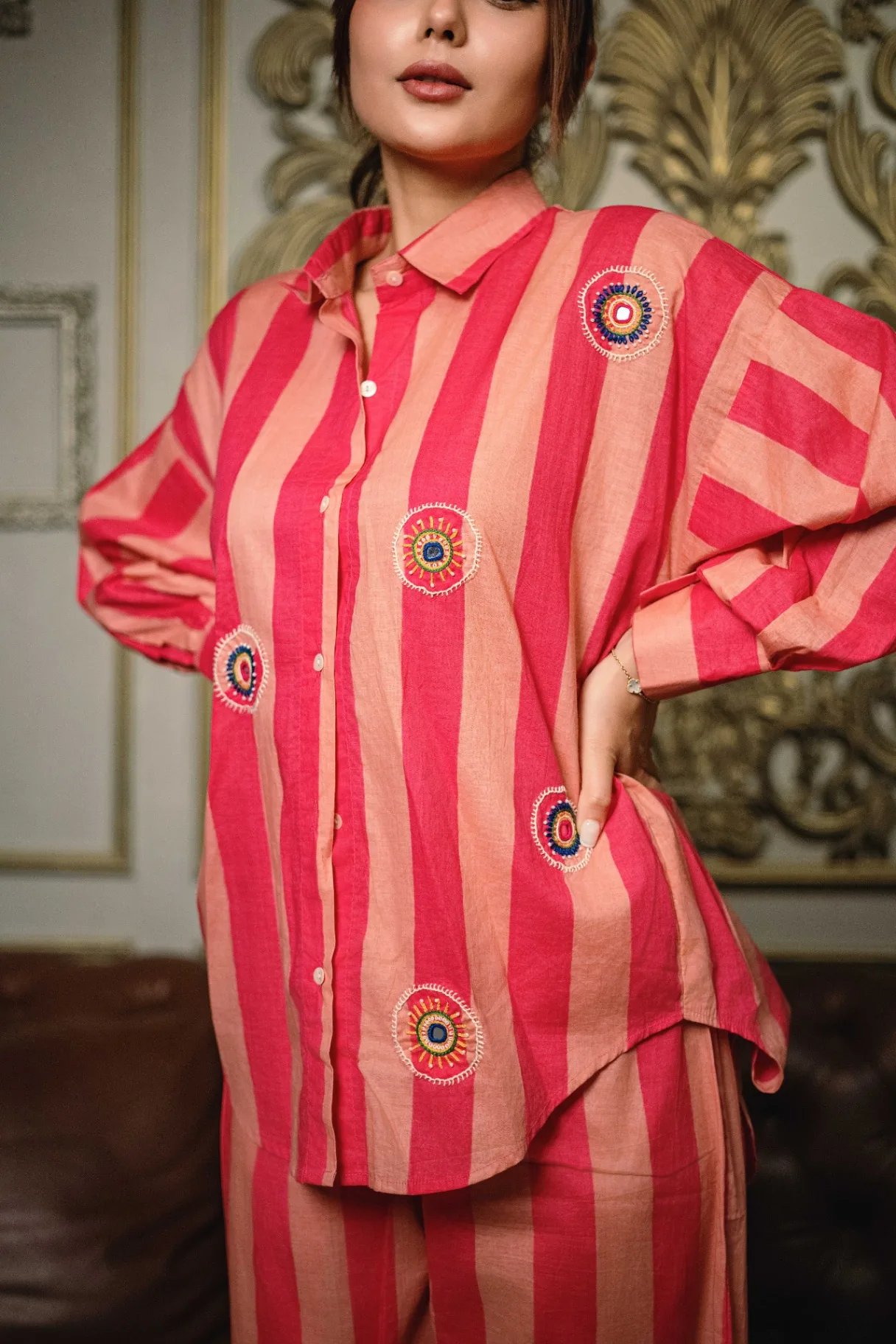 Sun Pop Stripe Co-ord Set