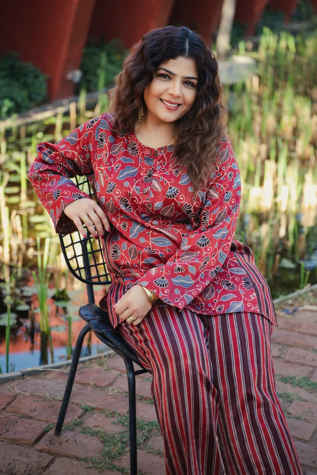 Garnet Tunic Set