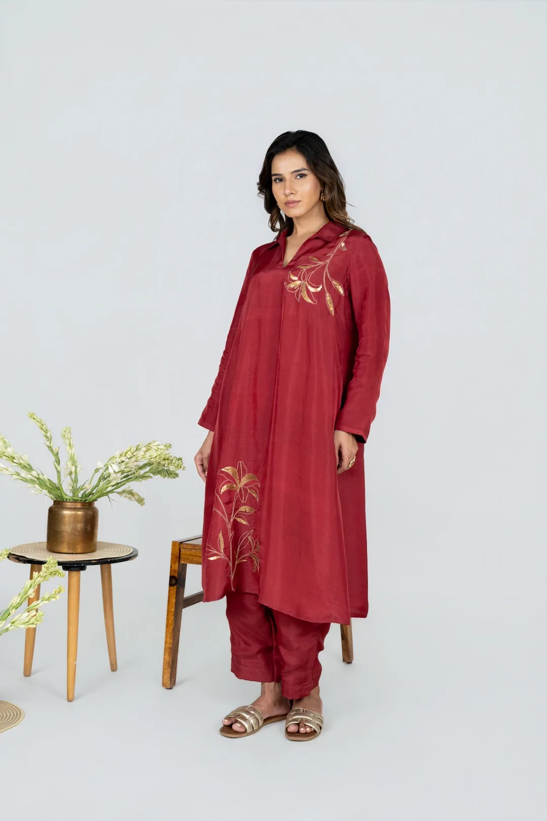 Rhea Crimson Co-ord