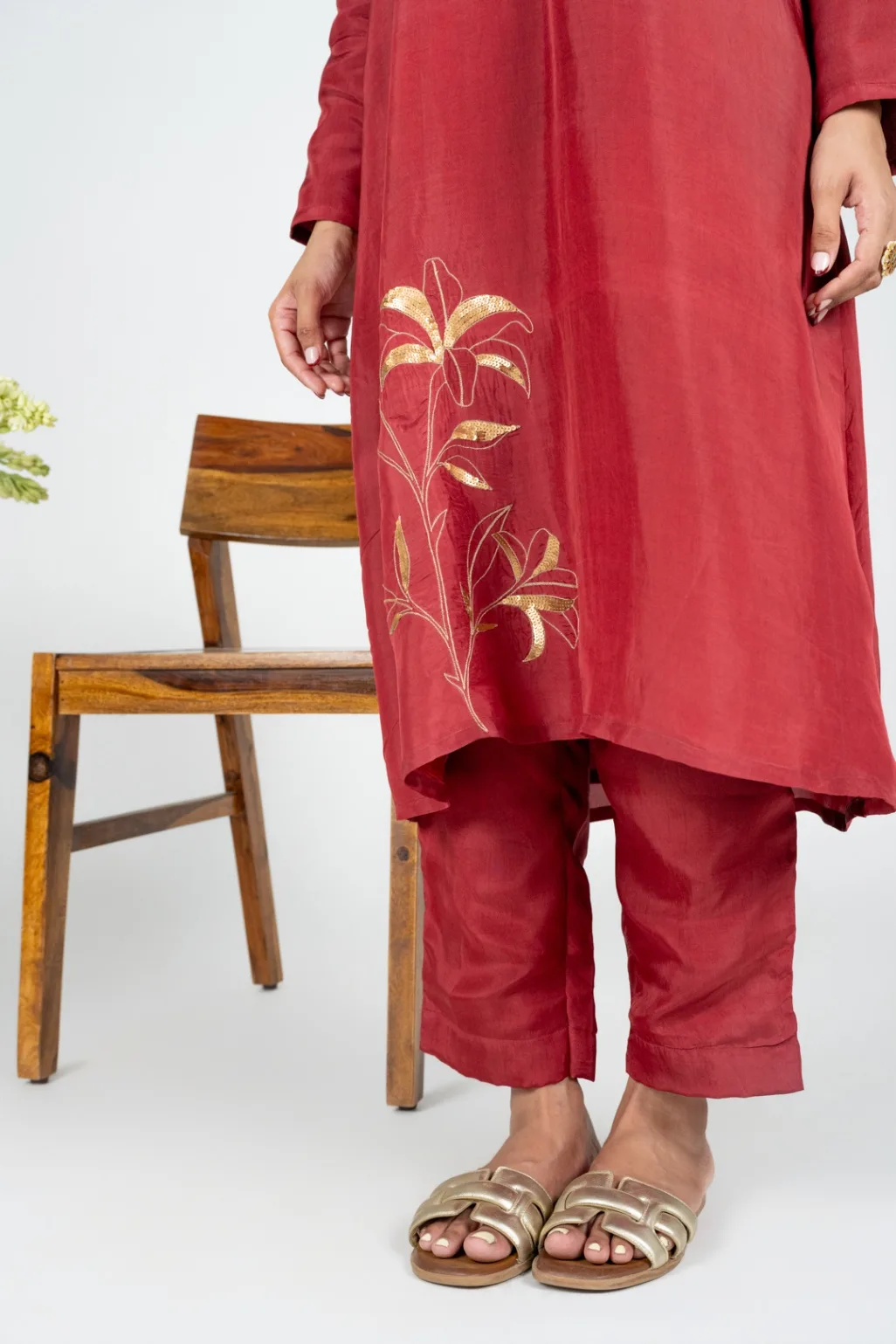 Rhea Crimson Co-ord