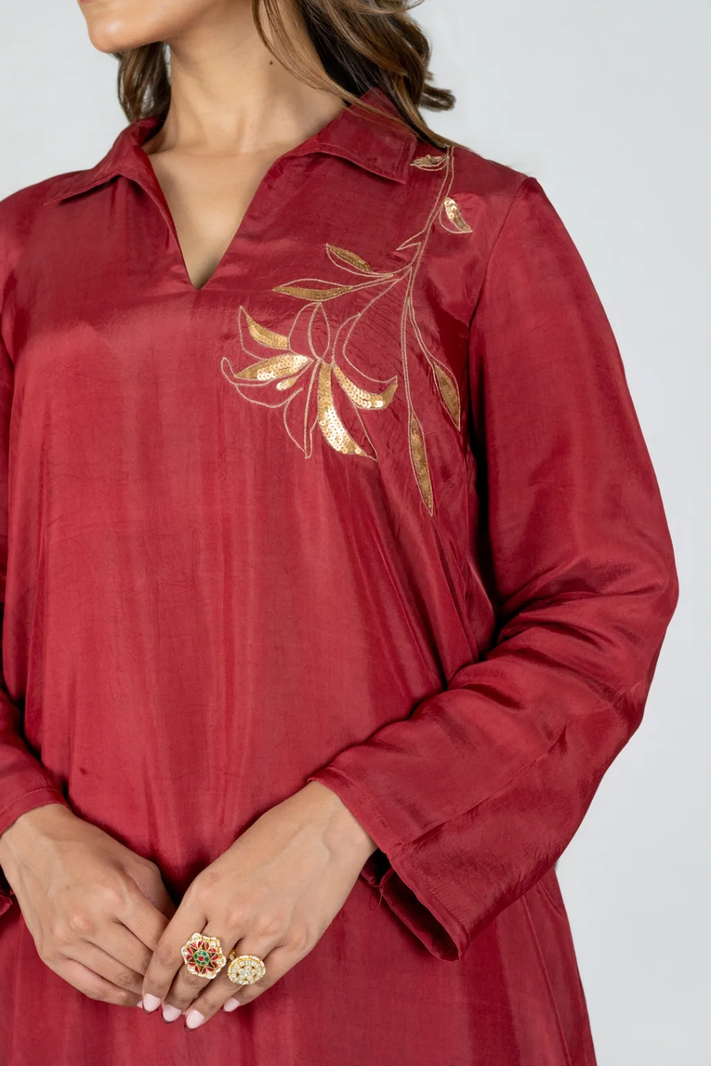 Rhea Crimson Co-ord