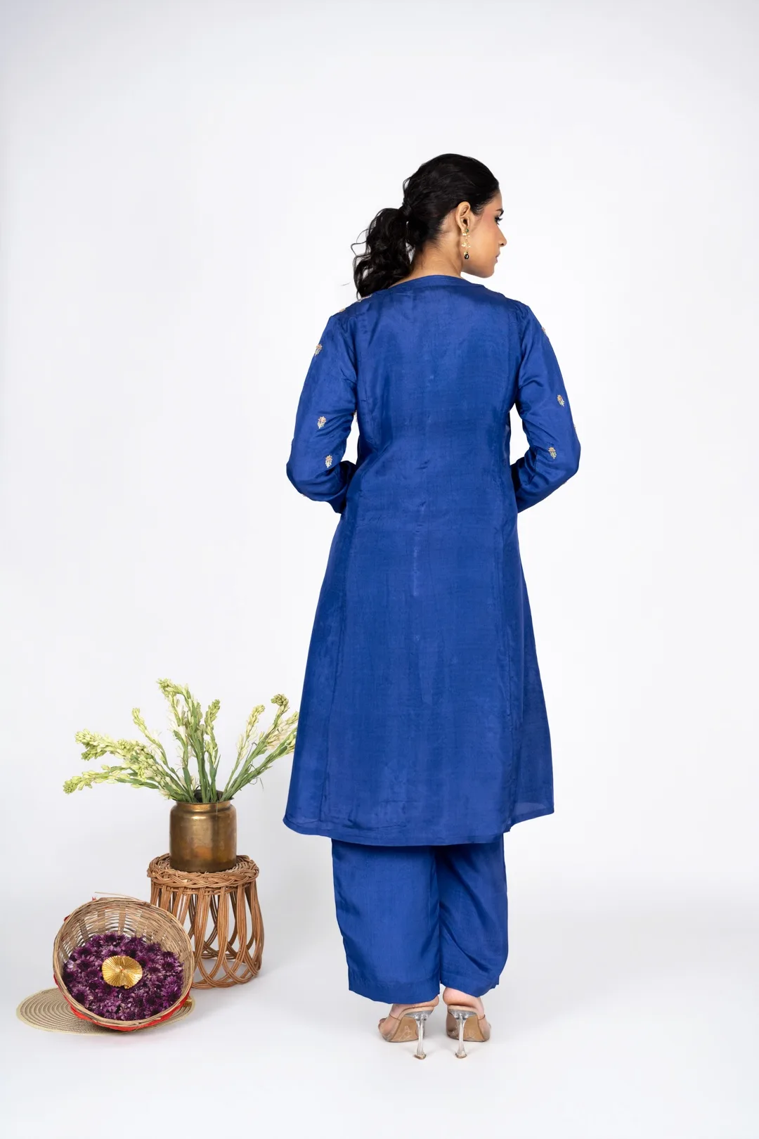Salvia Purple Kurta set
