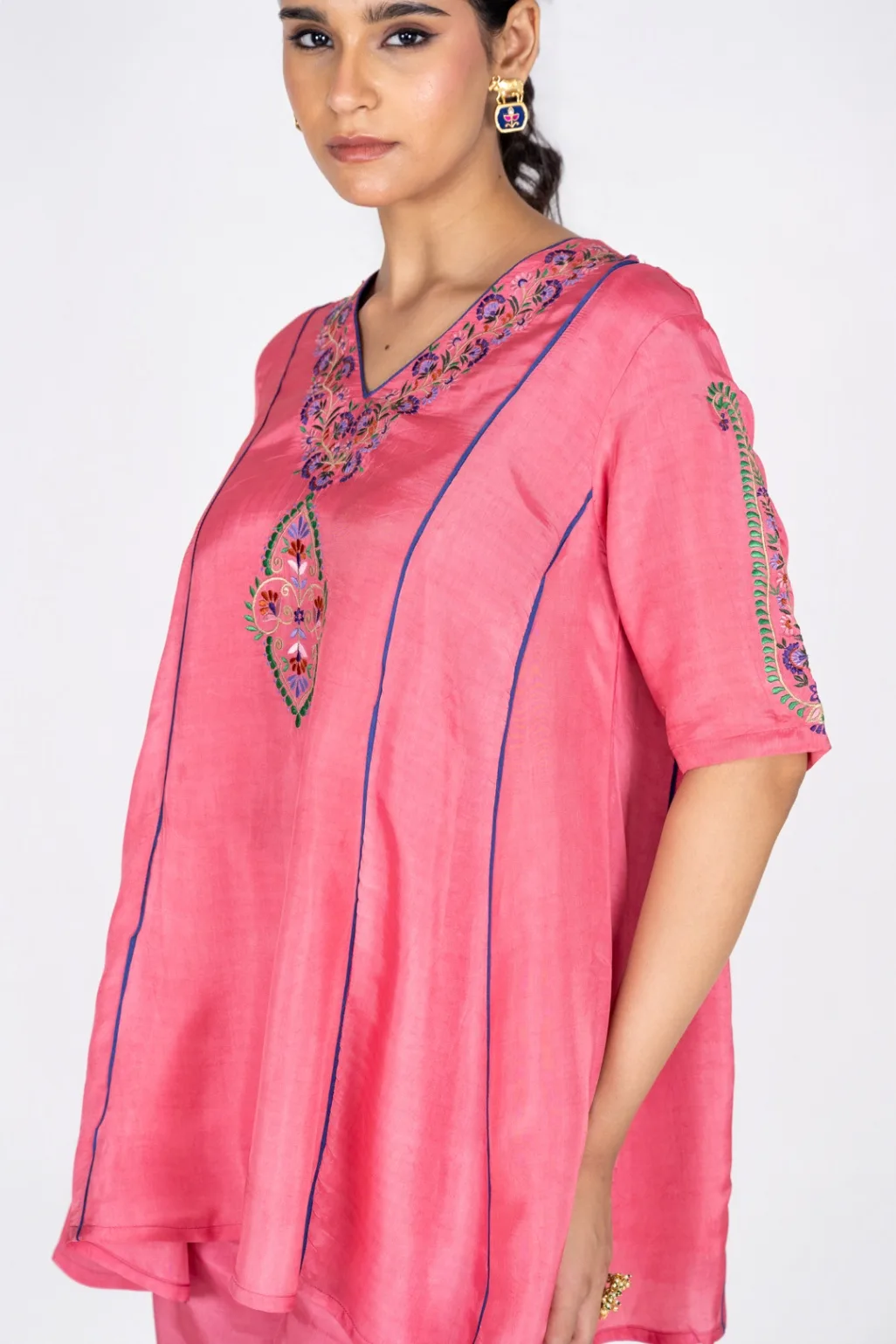 Roshanara Pink Co-ord Set