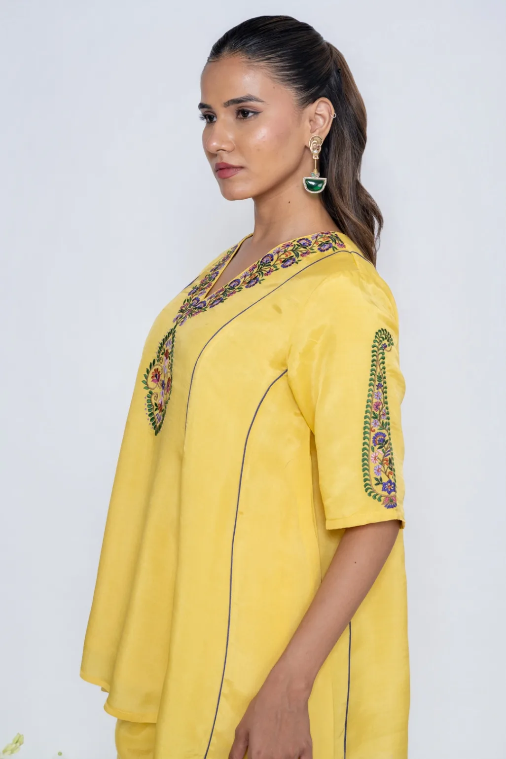 Amber Yellow Co-ord Set