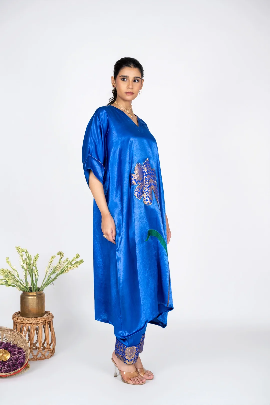 Solace Blue Kaftan