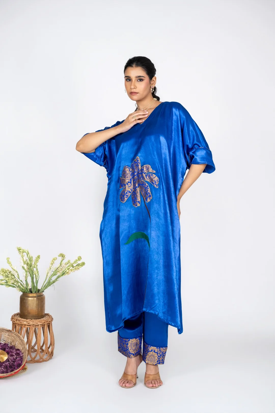 Solace Blue Kaftan