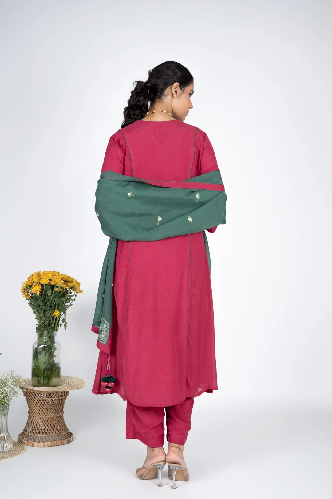 Shirin Pink Kurta set