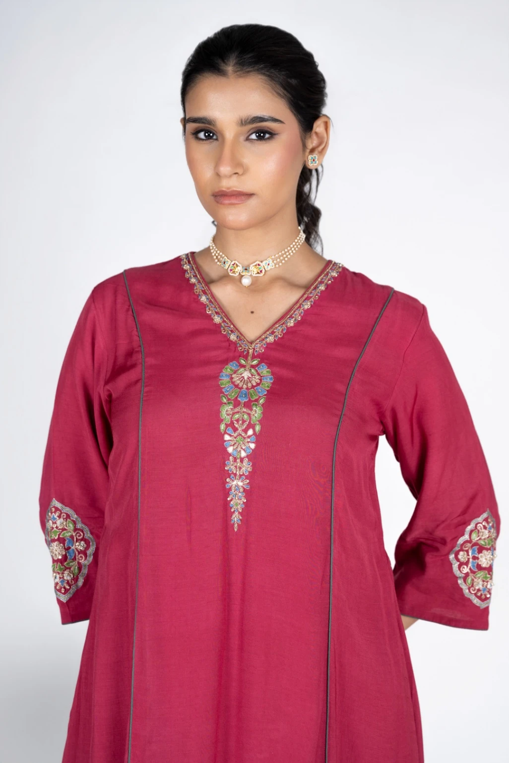 Shirin Pink Kurta set
