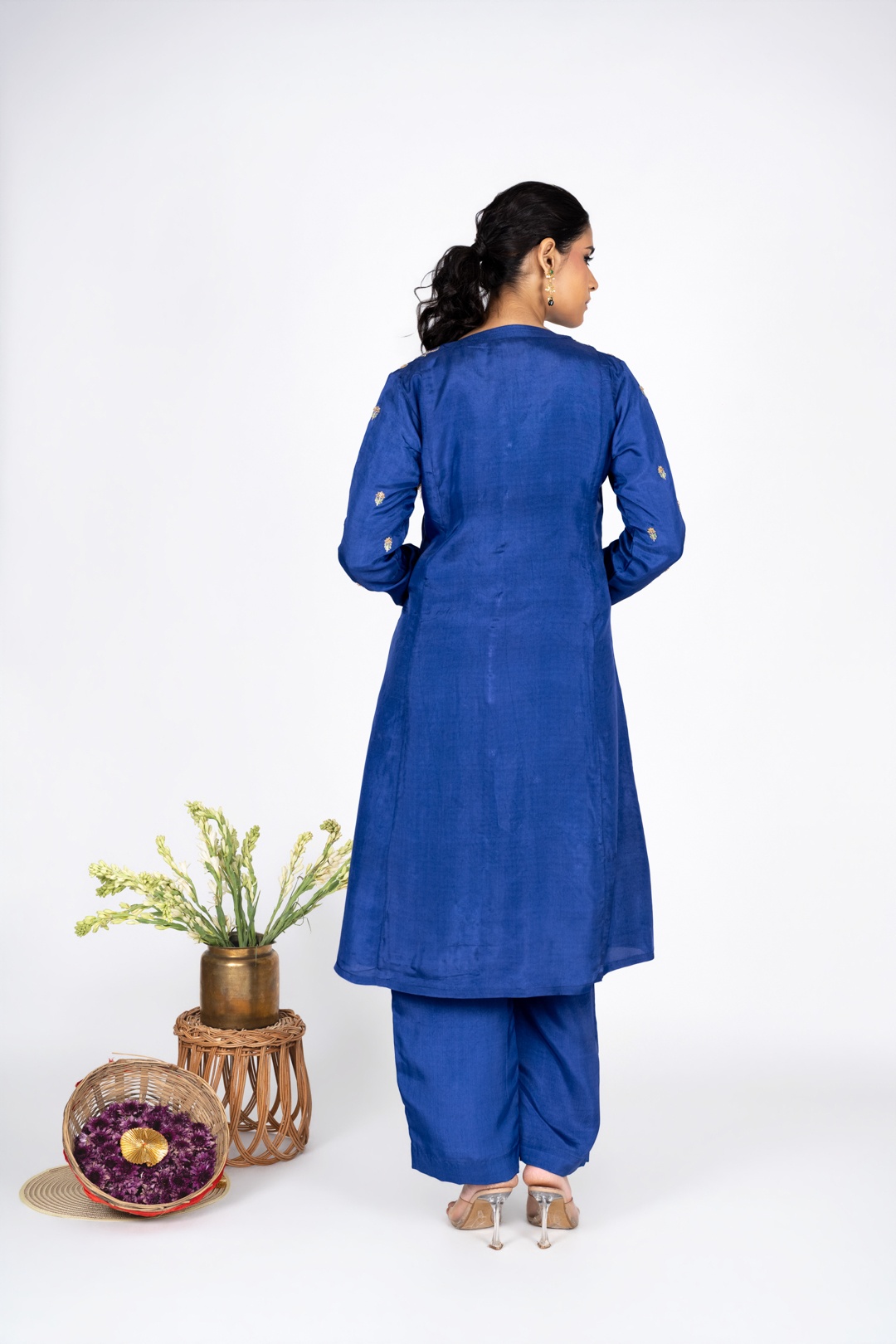 Salvia Purple Kurta set