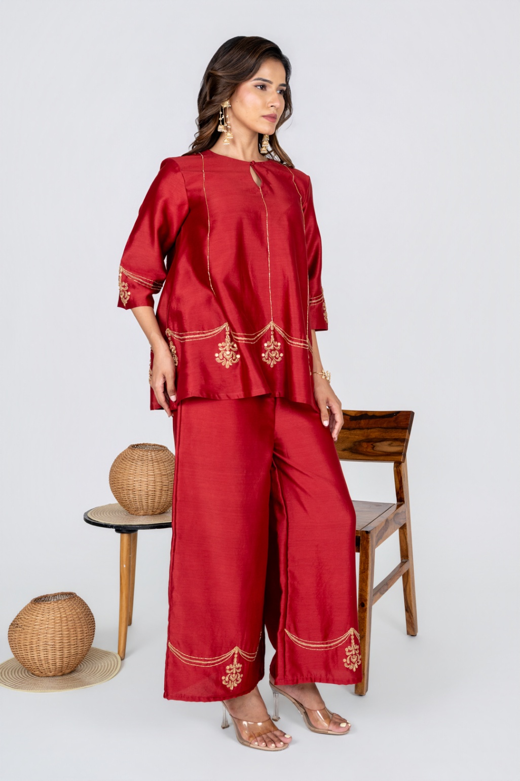 Raktika Sindhoori Tunic set
