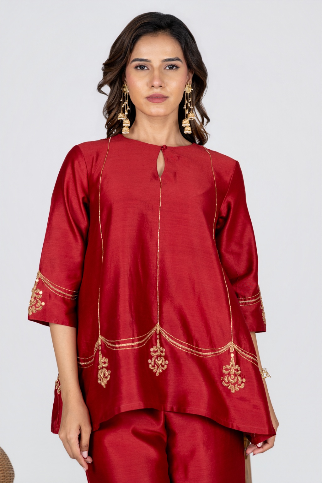 Raktika Sindhoori Tunic set
