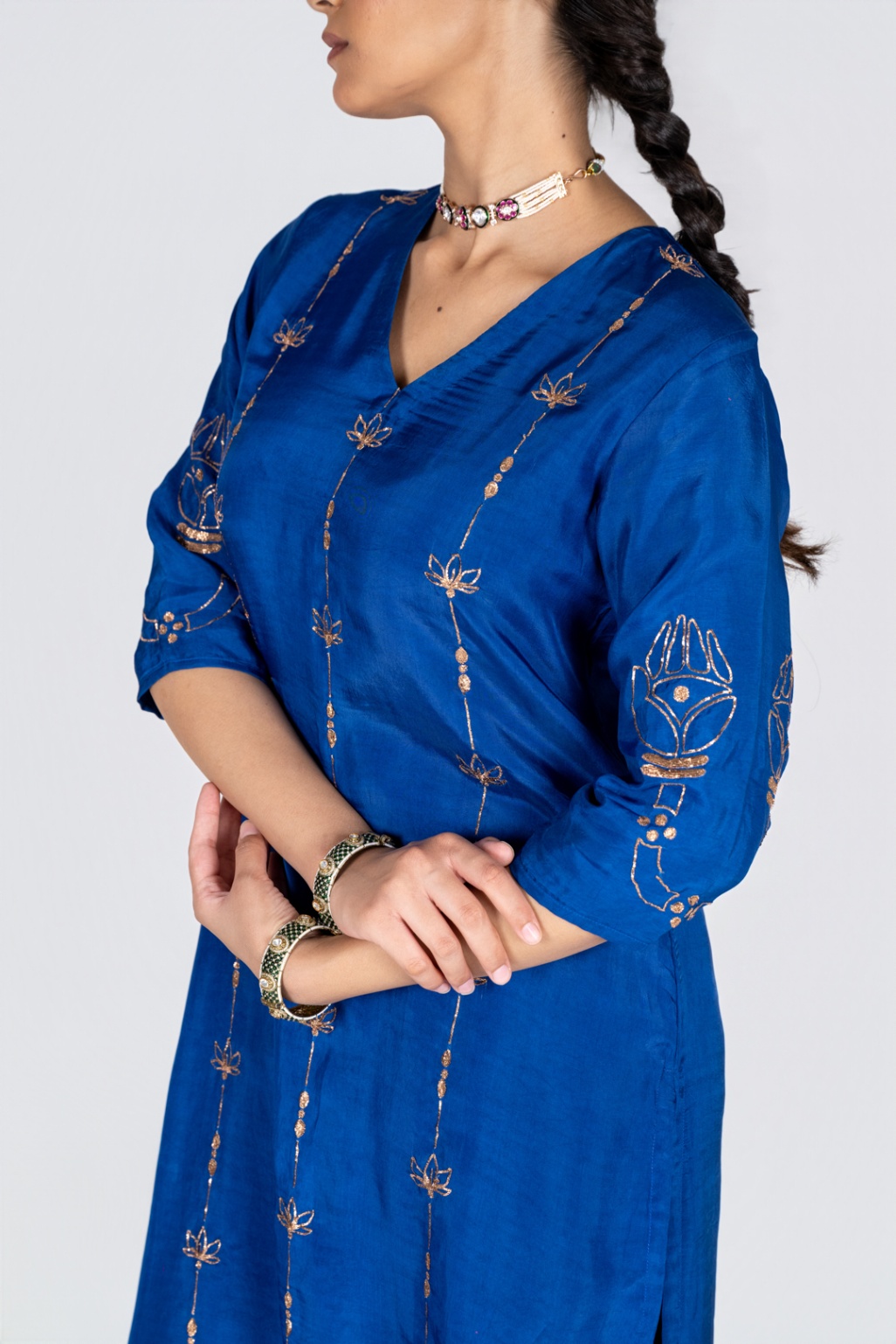 Naaree Blue Kurta set