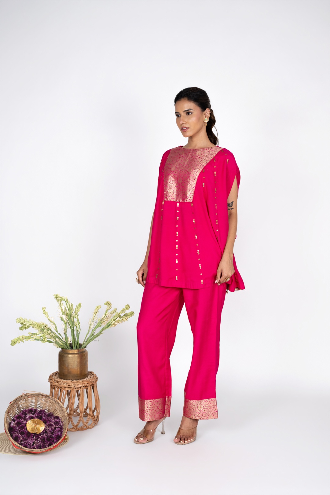 Silfira Pink Co-ord Set