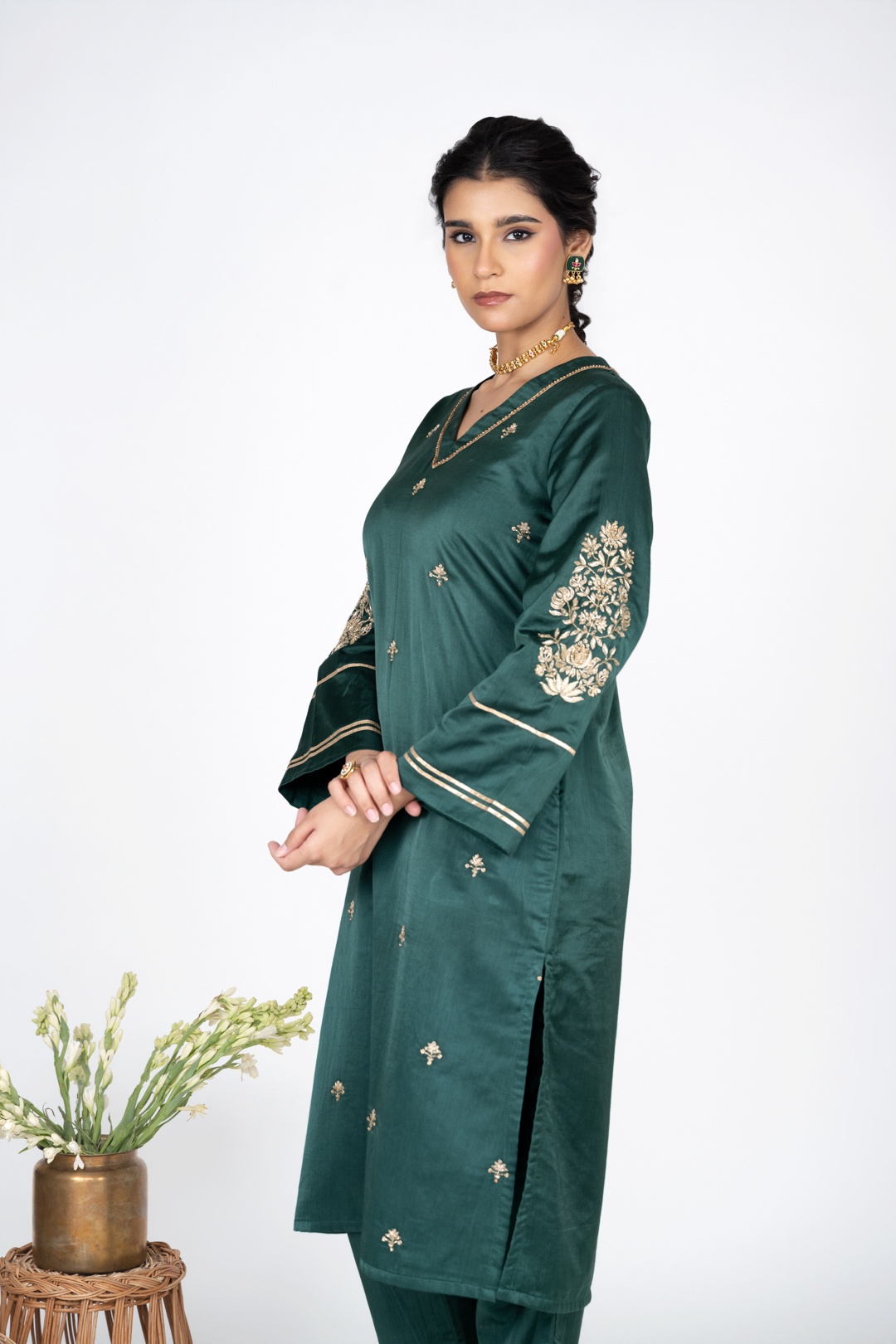 Zeen Emerald kurta Set