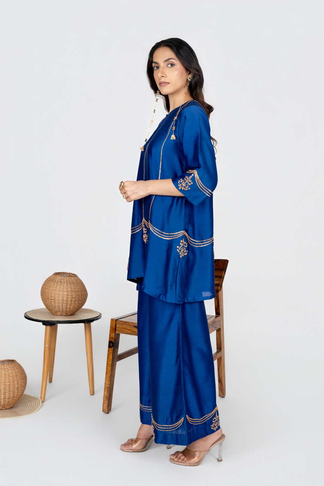Zivah Chanderi Tunic Set