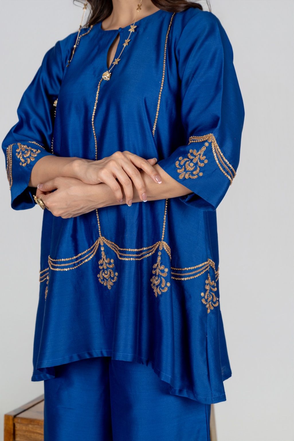 Zivah Chanderi Tunic Set