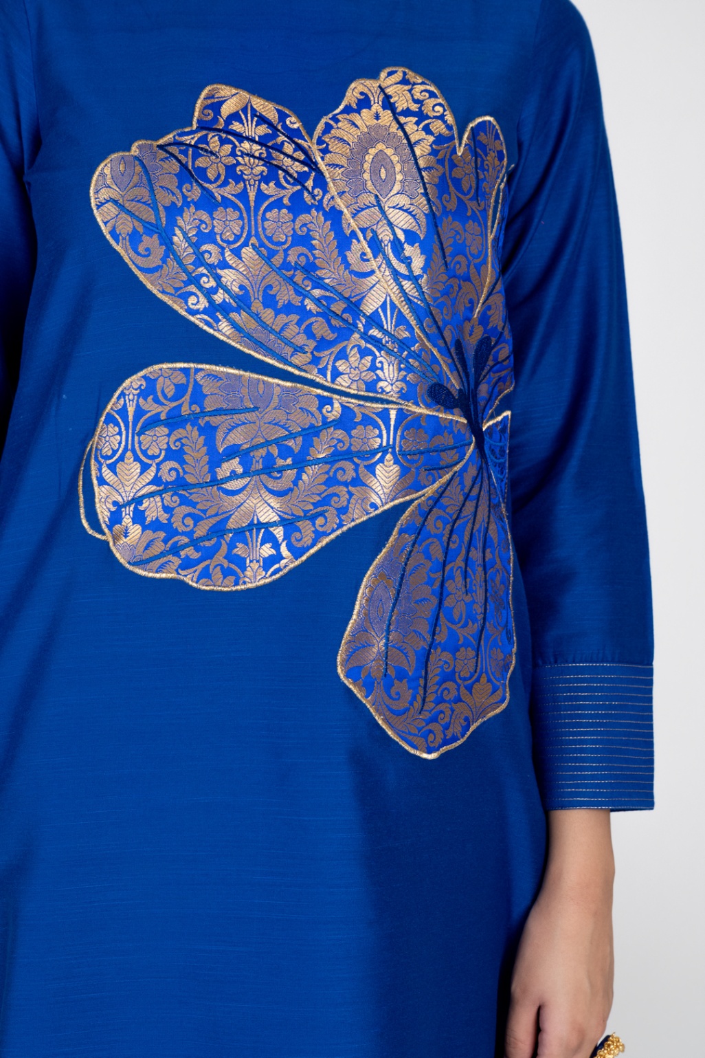 Iris Flower Kurta set