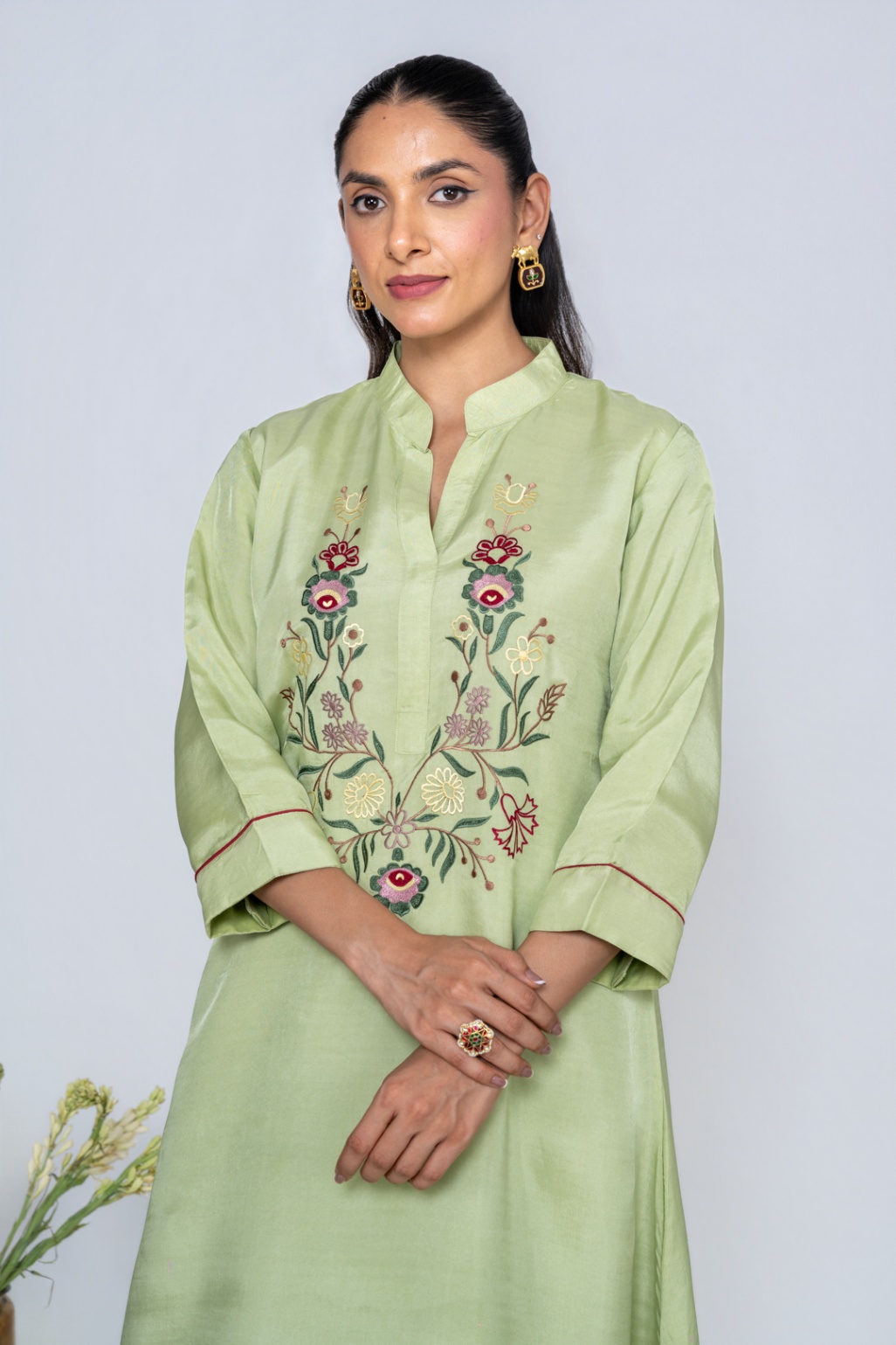 Ferne Green Kurta set